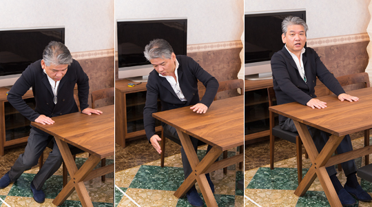 MasterWalでつくる寛ぎのダイニング TR CHAIR（ティーアール