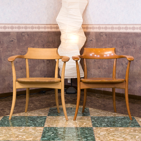 日進木工 ダイニングチェア③ Yチェア 飛騨産業 柏木工 無垢材 日進